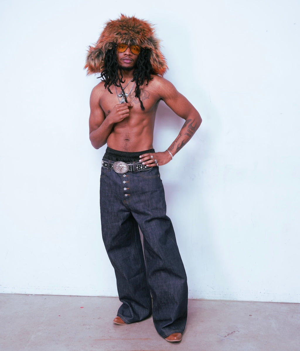 AUTUMN FUR TRAPPER HAT